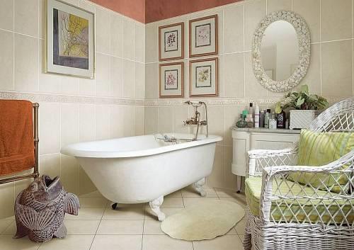При виборі стилю для обробки ванної кімнати враховуються багато деталей