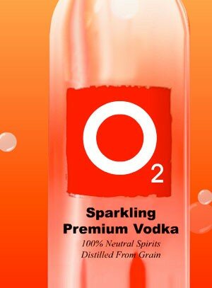 Ігриста горілка O2 Sparkling Premium Vodka (тисячу п'ятсот вісімдесят шість рублів)