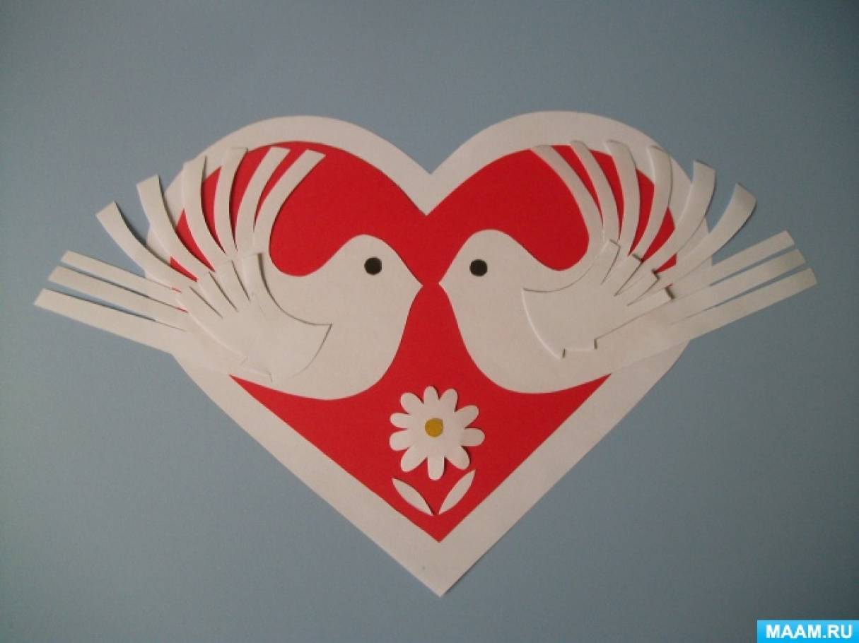 Майстер-клас з виготовлення листівки «Валентинка»   14 лютого відзначають День Святого Валентина